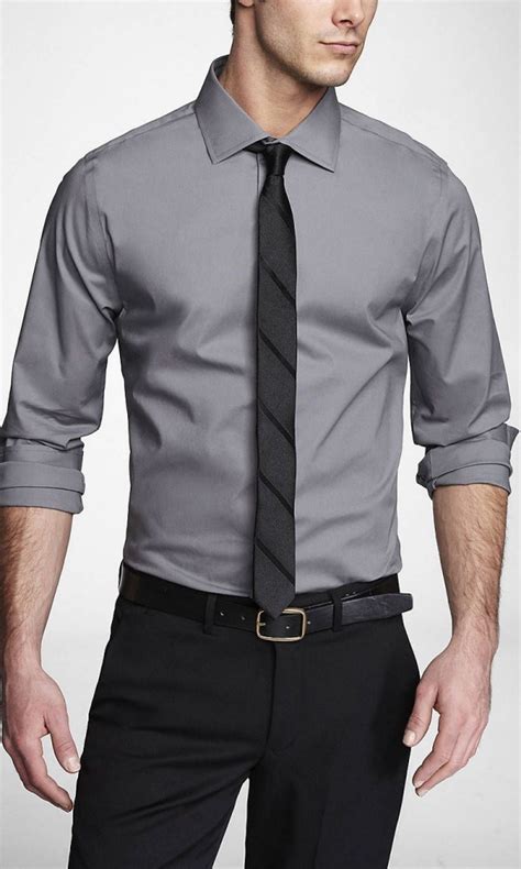 black shirt and tie combinations